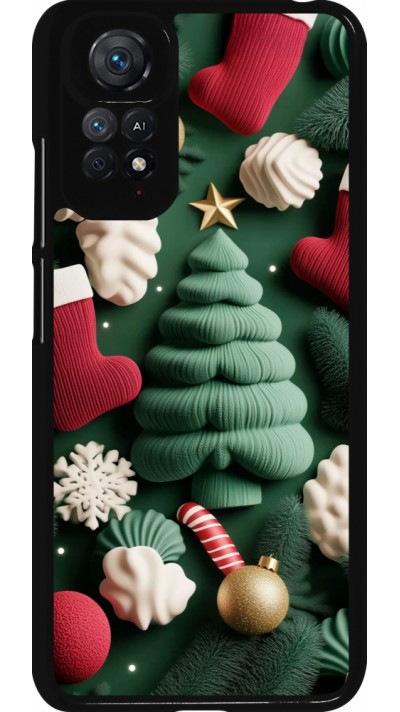 Xiaomi Redmi Note 11 / 11S Case Hülle - Christmas 25 Christmas textiles