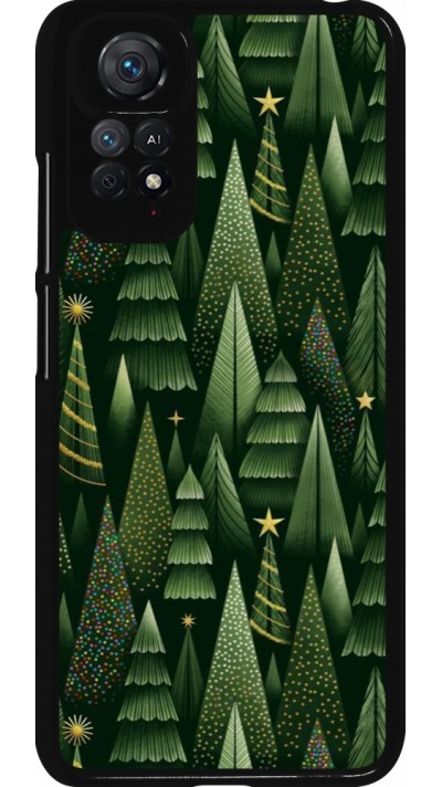 Xiaomi Redmi Note 11 / 11S Case Hülle - Christmas 25 Pattern Xmas Tree