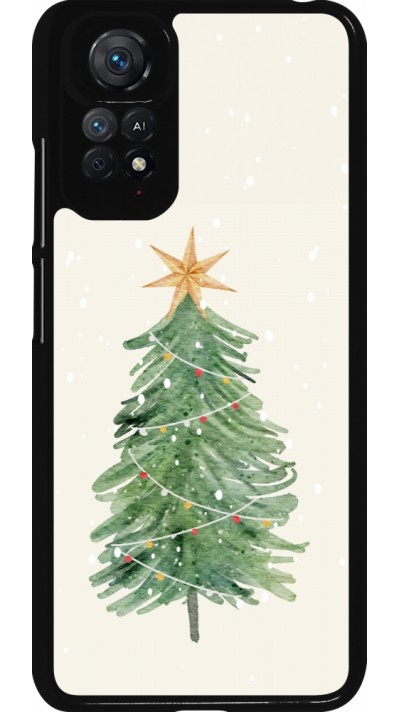 Xiaomi Redmi Note 11 / 11S Case Hülle - Christmas 25 Sketch Tree