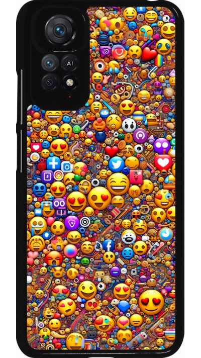 Xiaomi Redmi Note 11 / 11S Case Hülle - Emoji gemischt