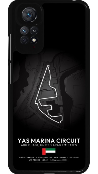 Xiaomi Redmi Note 11 / 11S Case Hülle - F1 Track 2025 Abu Dhabi