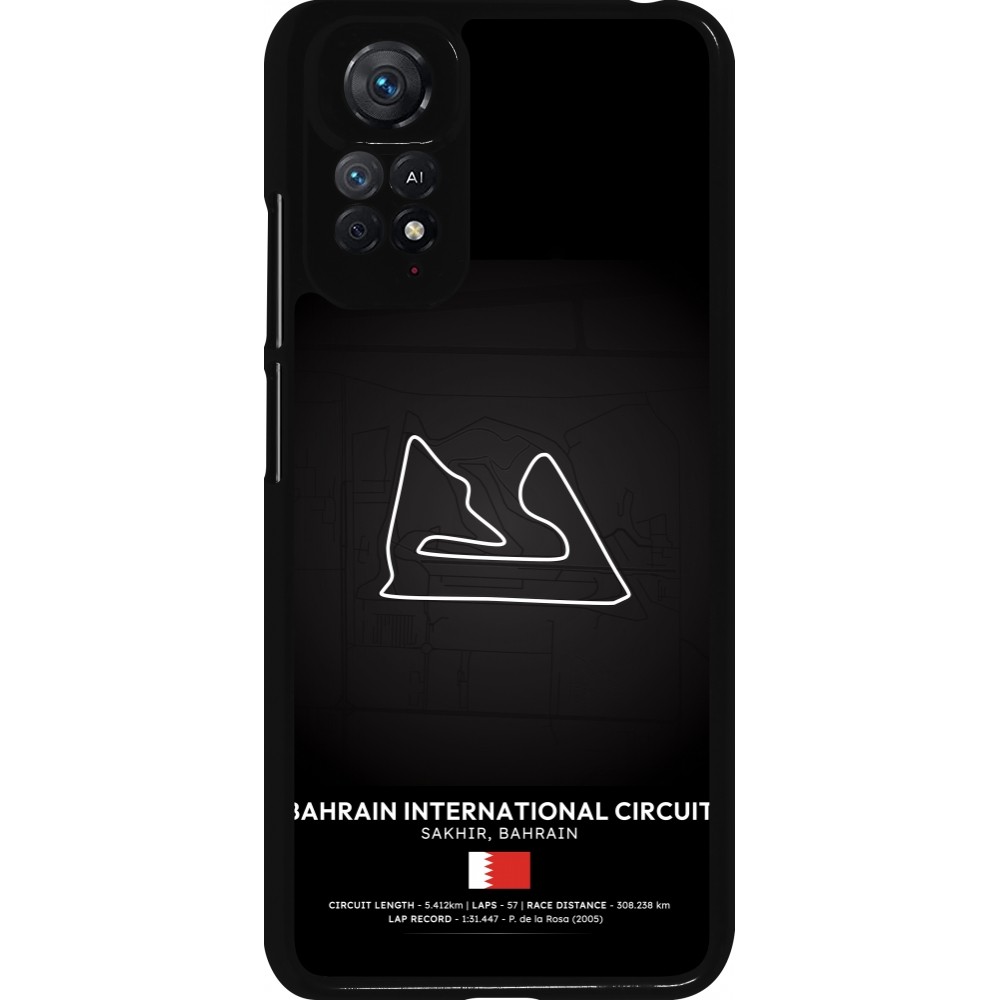 Xiaomi Redmi Note 11 / 11S Case Hülle - F1 Track 2025 Bahrain
