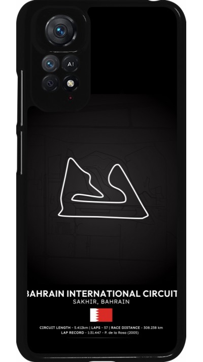 Xiaomi Redmi Note 11 / 11S Case Hülle - F1 Track 2025 Bahrain
