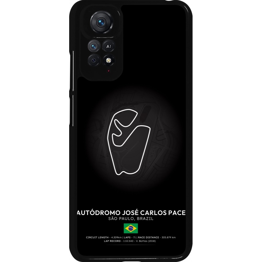 Xiaomi Redmi Note 11 / 11S Case Hülle - F1 Track 2025 Brazil