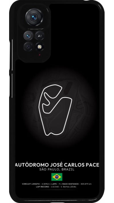 Xiaomi Redmi Note 11 / 11S Case Hülle - F1 Track 2025 Brazil