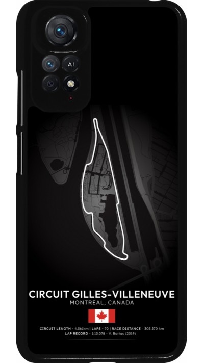 Xiaomi Redmi Note 11 / 11S Case Hülle - F1 Track 2025 Canada
