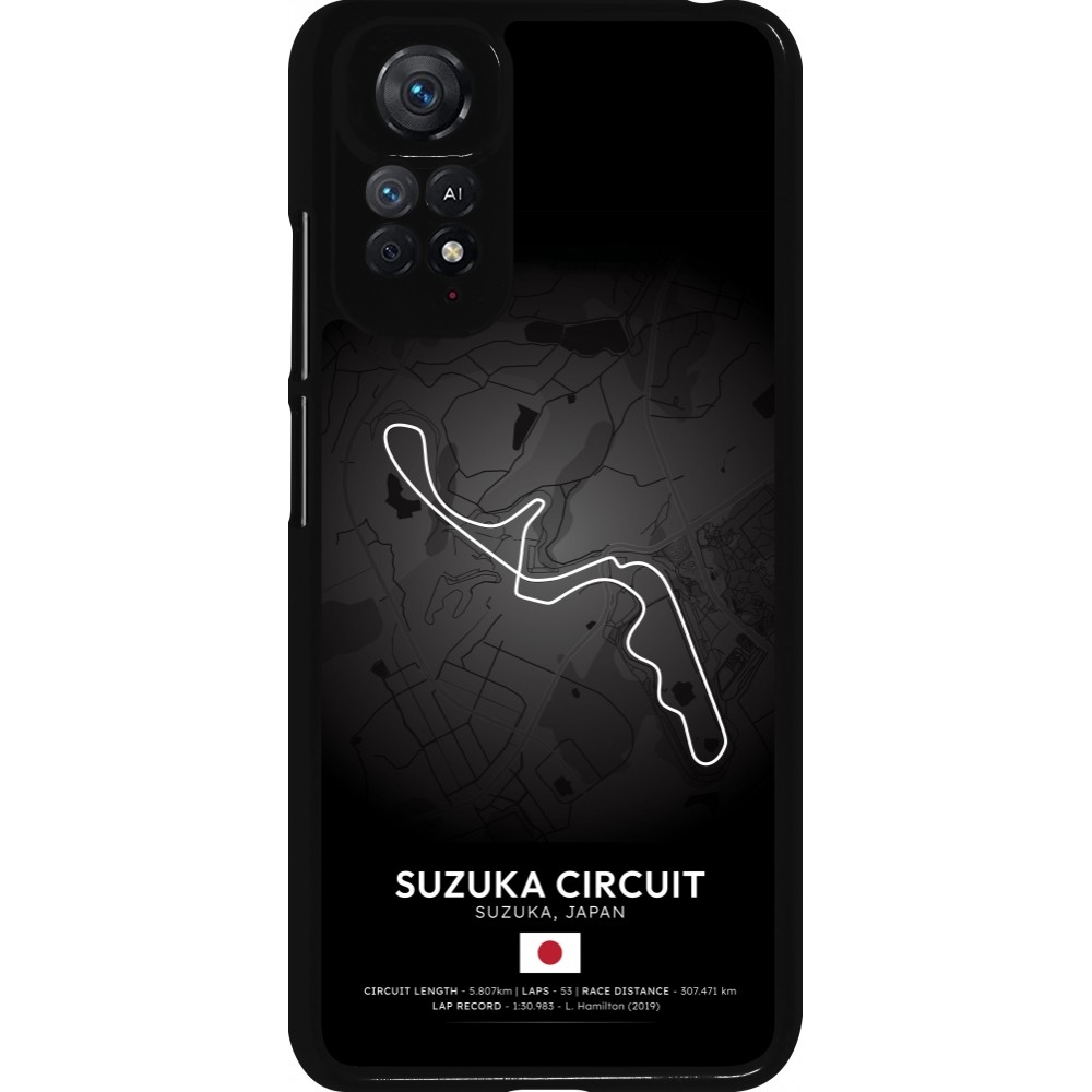 Xiaomi Redmi Note 11 / 11S Case Hülle - F1 Track 2025 Japan