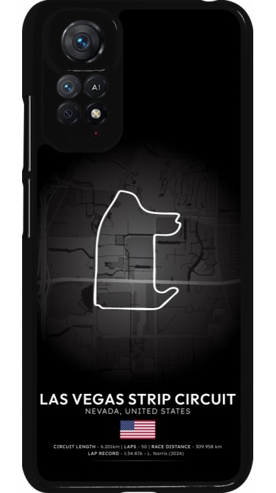 Xiaomi Redmi Note 11 / 11S Case Hülle - F1 Track 2025 Las Vegas