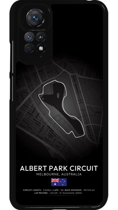 Xiaomi Redmi Note 11 / 11S Case Hülle - F1 Track 2025 Melbourne