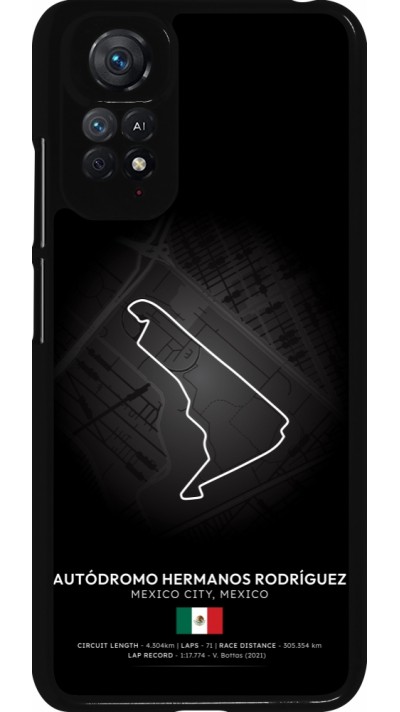 Xiaomi Redmi Note 11 / 11S Case Hülle - F1 Track 2025 Mexico
