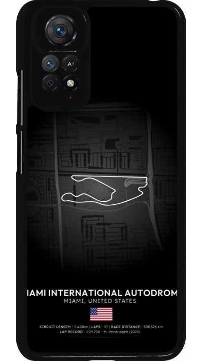 Xiaomi Redmi Note 11 / 11S Case Hülle - F1 Track 2025 Miami