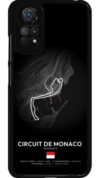 Xiaomi Redmi Note 11 / 11S Case Hülle - F1 Track 2025 Monaco