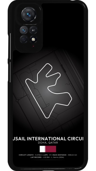 Xiaomi Redmi Note 11 / 11S Case Hülle - F1 Track 2025 Qatar