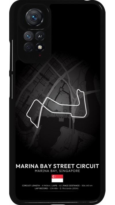 Xiaomi Redmi Note 11 / 11S Case Hülle - F1 Track 2025 Singapore