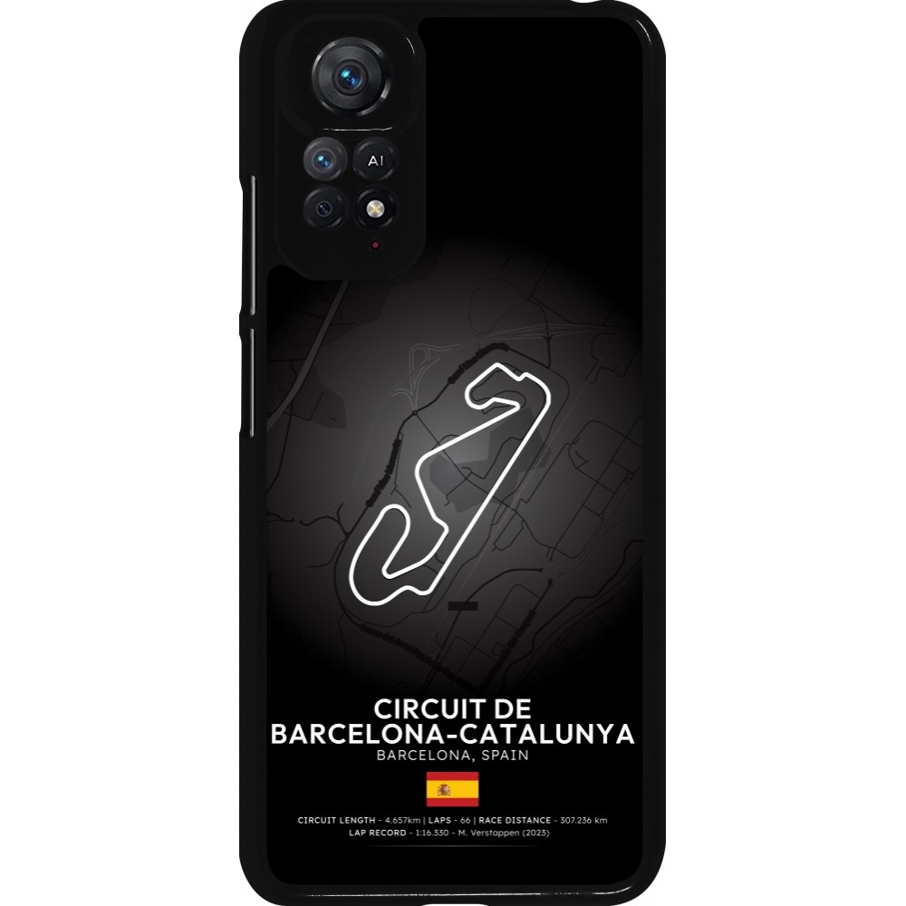 Xiaomi Redmi Note 11 / 11S Case Hülle - F1 Track 2025 Spain