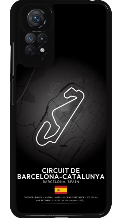 Xiaomi Redmi Note 11 / 11S Case Hülle - F1 Track 2025 Spain