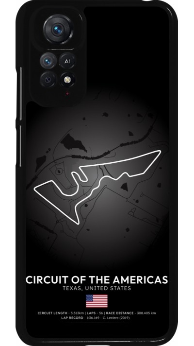 Xiaomi Redmi Note 11 / 11S Case Hülle - F1 Track 2025 United States