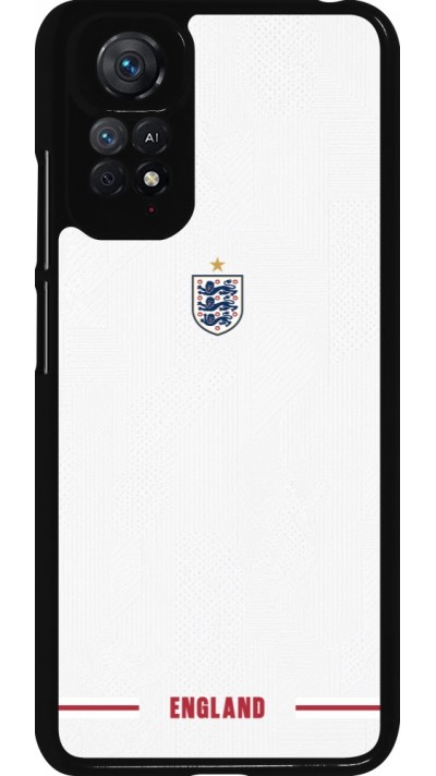 Xiaomi Redmi Note 11 / 11S Case Hülle - England 2026 personalisierbares Fussballtrikot