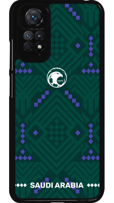 Xiaomi Redmi Note 11 / 11S Case Hülle - Saudi Arabien 2026 personalisierbares Fussballtrikot