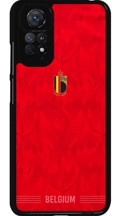 Xiaomi Redmi Note 11 / 11S Case Hülle - Belgien 2026 personalisierbares Fussballtrikot