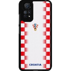 Xiaomi Redmi Note 11 / 11S Case Hülle - Kroatien 2026 personalisierbares Fussballtrikot