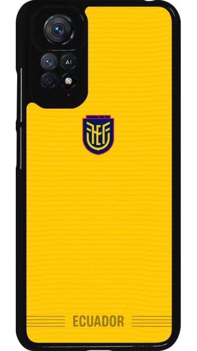 Xiaomi Redmi Note 11 / 11S Case Hülle - Ecuador 2026 personalisierbares Fussballtrikot