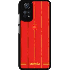 Xiaomi Redmi Note 11 / 11S Case Hülle - Spanien 2026 personalisierbares Fussballtrikot