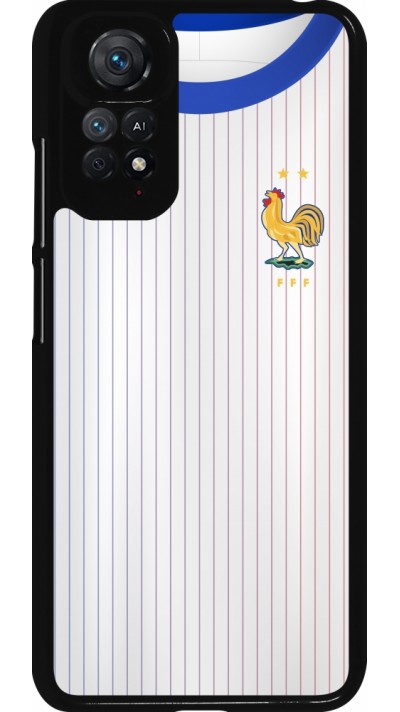 Xiaomi Redmi Note 11 / 11S Case Hülle - Frankreich Away personalisierbares Fussballtrikot