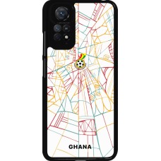 Xiaomi Redmi Note 11 / 11S Case Hülle - Ghana 2026 personalisierbares Fussballtrikot