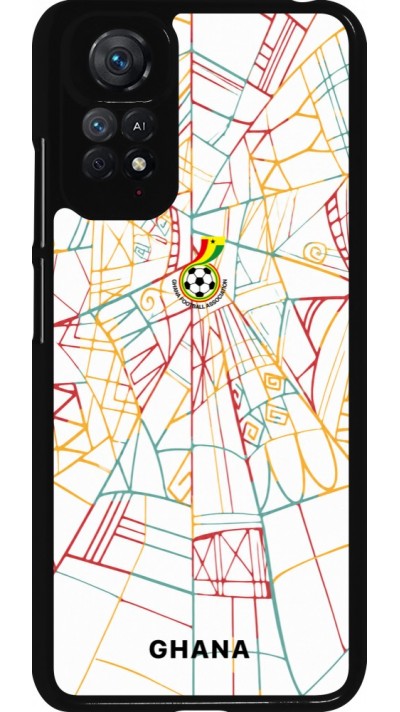 Xiaomi Redmi Note 11 / 11S Case Hülle - Ghana 2026 personalisierbares Fussballtrikot