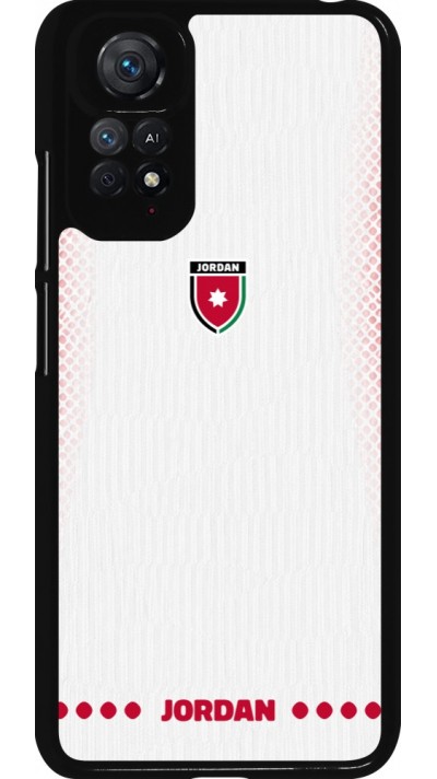 Xiaomi Redmi Note 11 / 11S Case Hülle - Jordanien 2026 personalisierbares Fussballtrikot