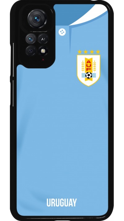Xiaomi Redmi Note 11 / 11S Case Hülle - Uruguay 2022 personalisierbares Fussballtrikot