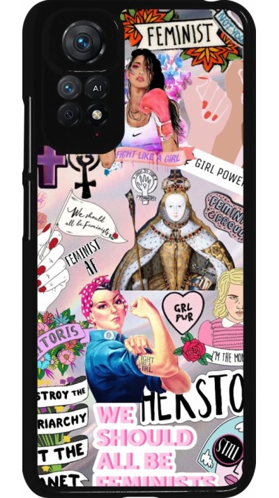 Xiaomi Redmi Note 11 / 11S Case Hülle - Girl Power Collage