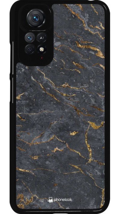 Xiaomi Redmi Note 11 / 11S Case Hülle - Grey Gold Marble