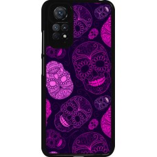 Xiaomi Redmi Note 11 / 11S Case Hülle - Halloween 2023 pink skulls