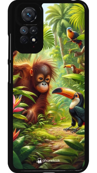 Xiaomi Redmi Note 11 / 11S Case Hülle - Tropischer Dschungel Tayrona