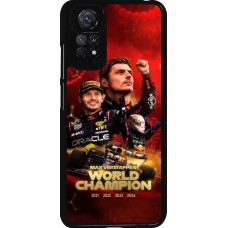 Coque Xiaomi Redmi Note 11 / 11S - Max Verstappen Champion 2023