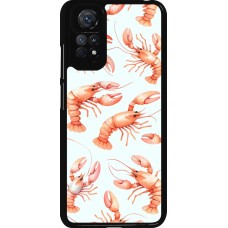 Xiaomi Redmi Note 11 / 11S Case Hülle - Muster von pastellfarbenen Hummern