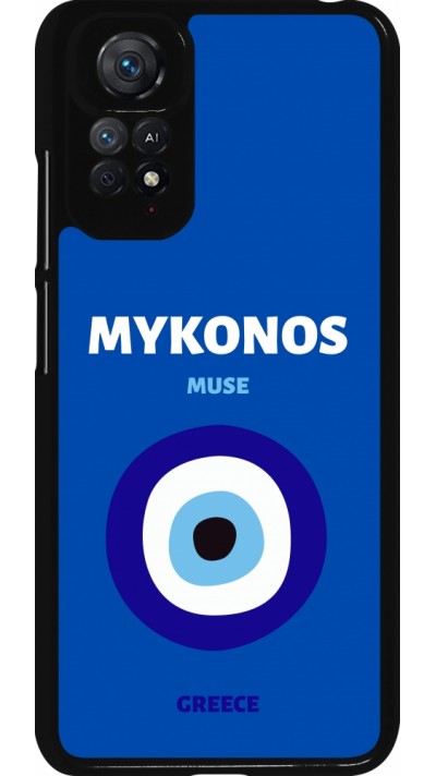 Xiaomi Redmi Note 11 / 11S Case Hülle - Pop Summer Destination Mykonos