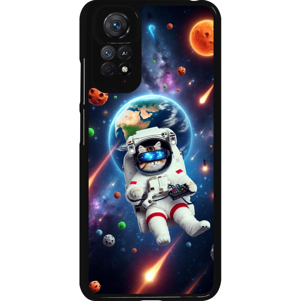 Xiaomi Redmi Note 11 / 11S Case Hülle - VR SpaceCat Odyssee