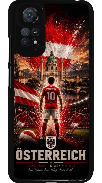 Xiaomi Redmi Note 11 / 11S Case Hülle - Fussball Österreich splash 2026