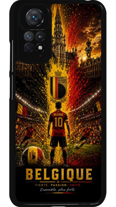 Xiaomi Redmi Note 11 / 11S Case Hülle - Fussball Belgien splash 2026