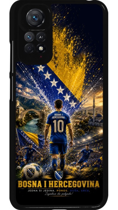 Xiaomi Redmi Note 11 / 11S Case Hülle - Fussball Bosnien und Herzegowina splash 2026