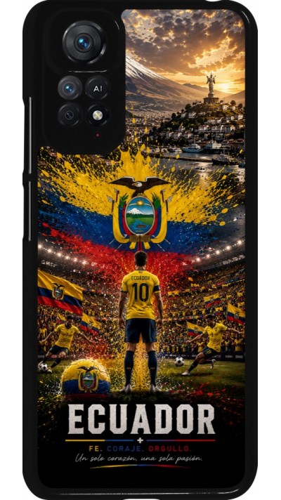 Xiaomi Redmi Note 11 / 11S Case Hülle - Fussball Ecuador splash 2026