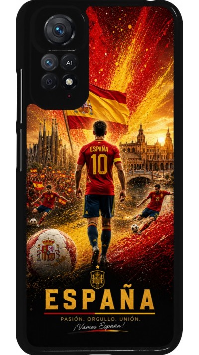 Xiaomi Redmi Note 11 / 11S Case Hülle - Fussball Espanien splash 2026