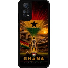 Xiaomi Redmi Note 11 / 11S Case Hülle - Fussball Ghana splash 2026