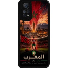 Xiaomi Redmi Note 11 / 11S Case Hülle - Fussball Marokko splash 2026