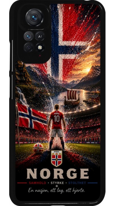 Xiaomi Redmi Note 11 / 11S Case Hülle - Fussball Norwegen splash 2026