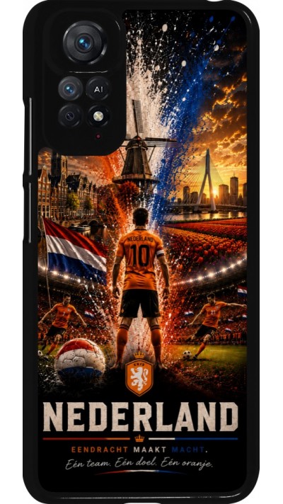 Xiaomi Redmi Note 11 / 11S Case Hülle - Fussball Niederlande splash 2026