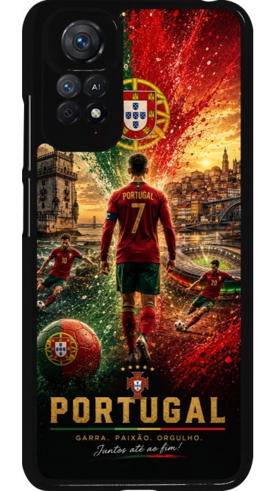 Xiaomi Redmi Note 11 / 11S Case Hülle - Fussball Portugal splash 2026